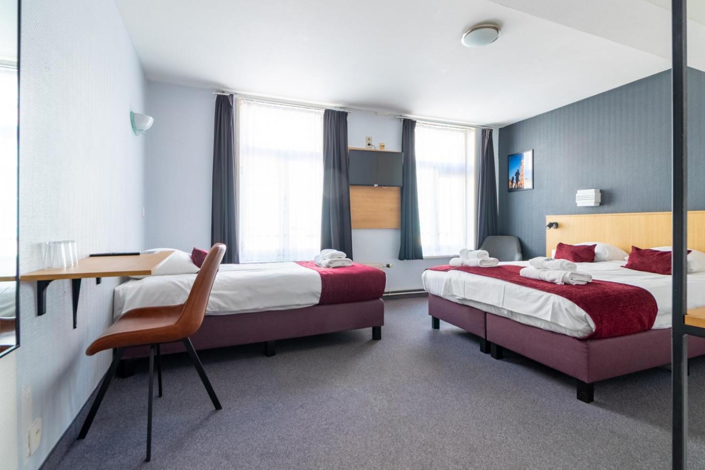 Hotel Montovani Брюгге Экстерьер фото
